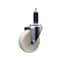Service Caster 4'' SS Nylon Wheel Swivel 1-1/8'' Expanding Stem Caster SCC-SSEX20S414-NYS-118 - alternate 1